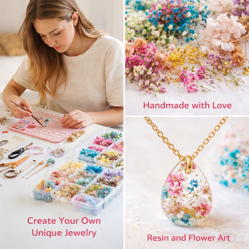 10 Box Mixed Dried Flower Bouq - огляд і ціна Resin Art For Wedding Gift