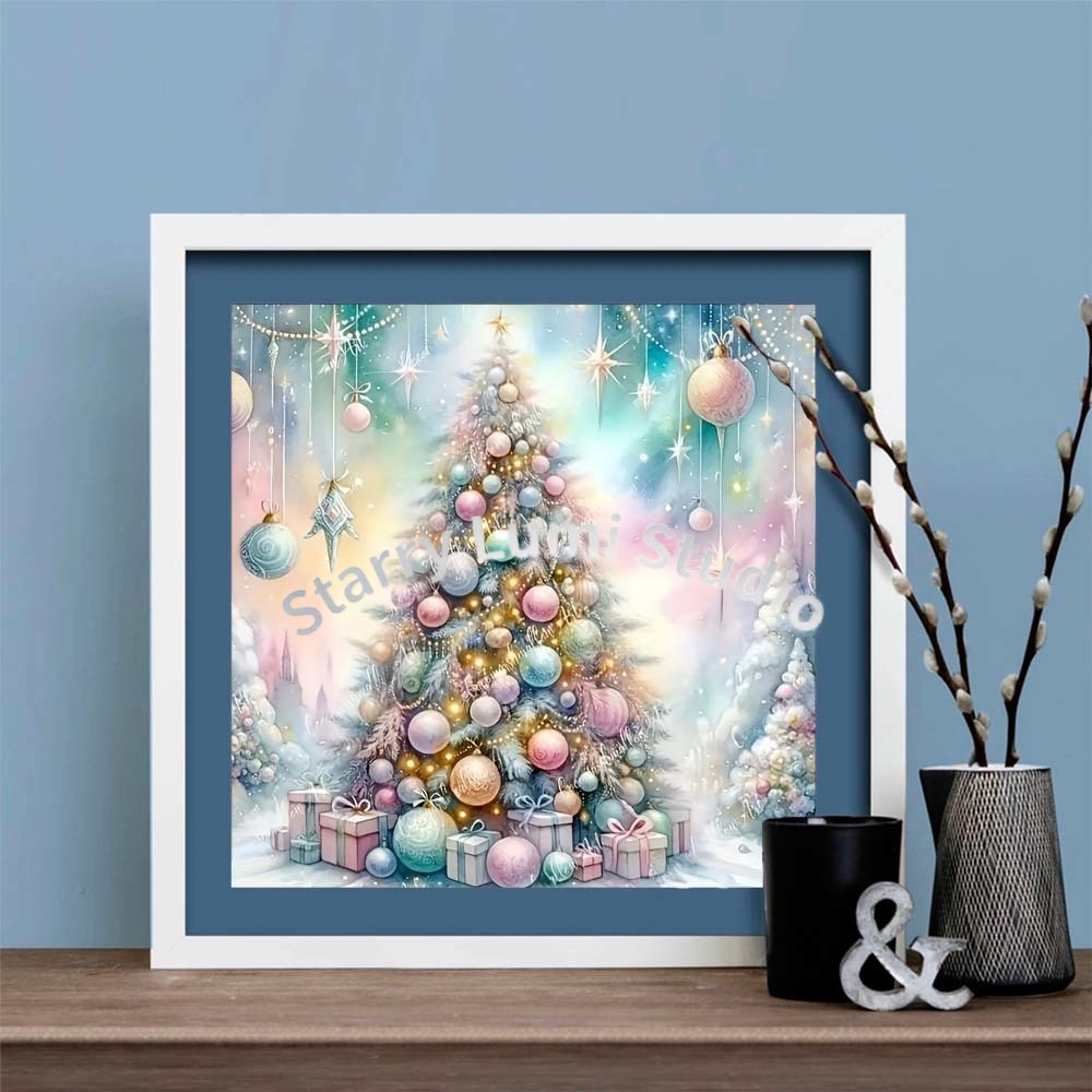 Diamond Painting Kit Christmas - огляд і ціна Resin Art Tree