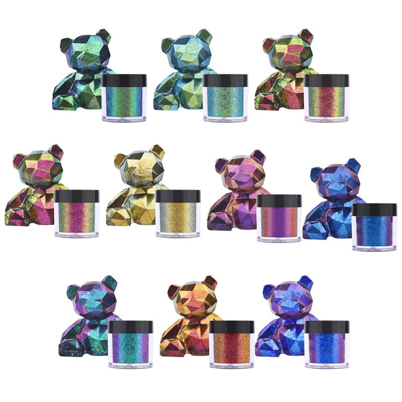 Mirror Chameleons Resin Pigmen - огляд і ціна Glitter Powder Resin