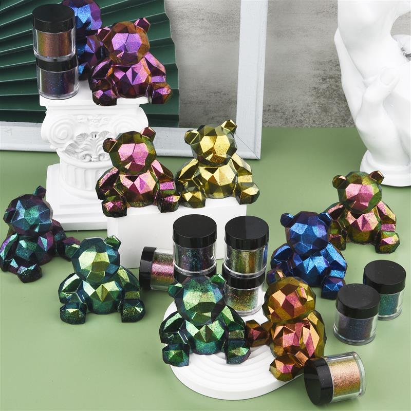 Mirror Chameleons Resin Pigmen - огляд і ціна Glitter Powder Resin