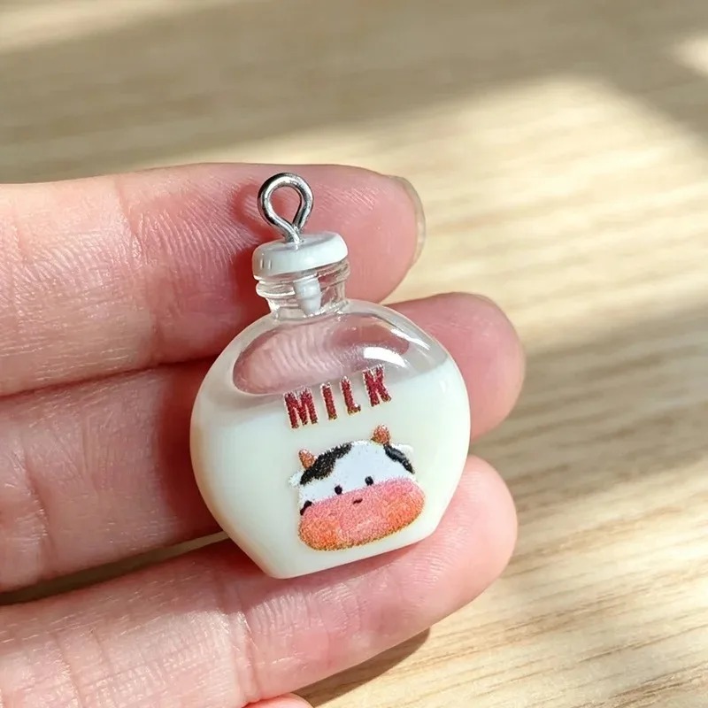 10Pcs Adorable Small Cow Milk  - огляд і ціна Resin Art Store