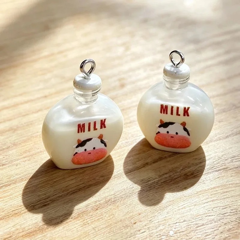 10Pcs Adorable Small Cow Milk  - огляд і ціна Resin Art Store