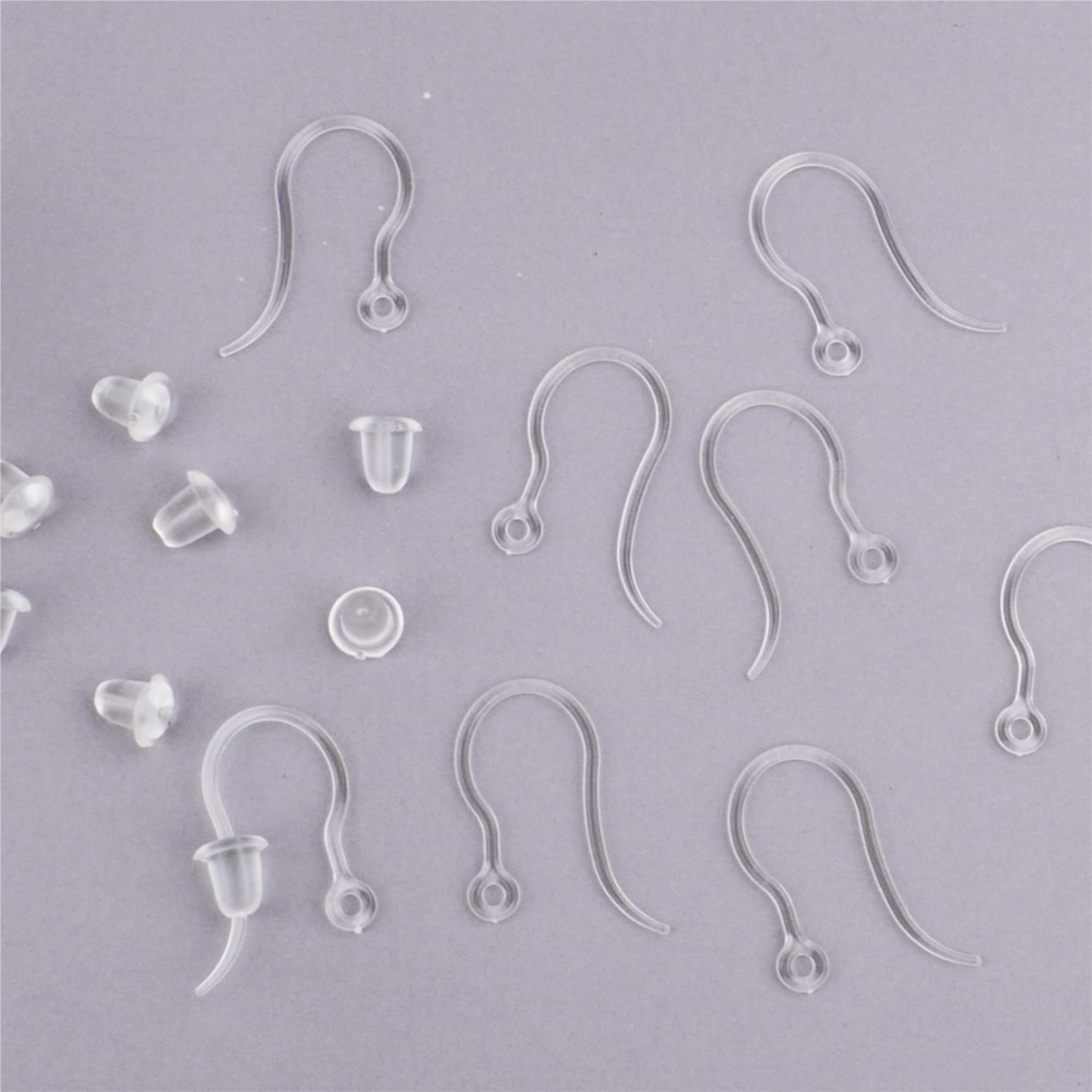 40pcs Clear Plastic Earring Ho - огляд і ціна Resin Art Love
