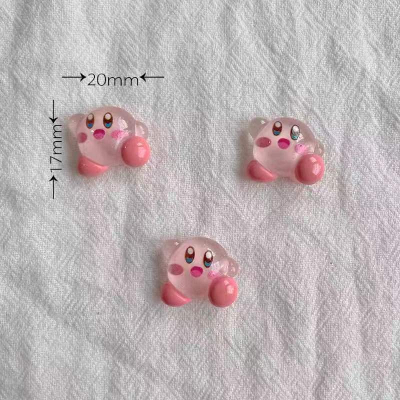 1/30pcs Ice-transparent Kirby  - огляд і ціна Resin Art Store