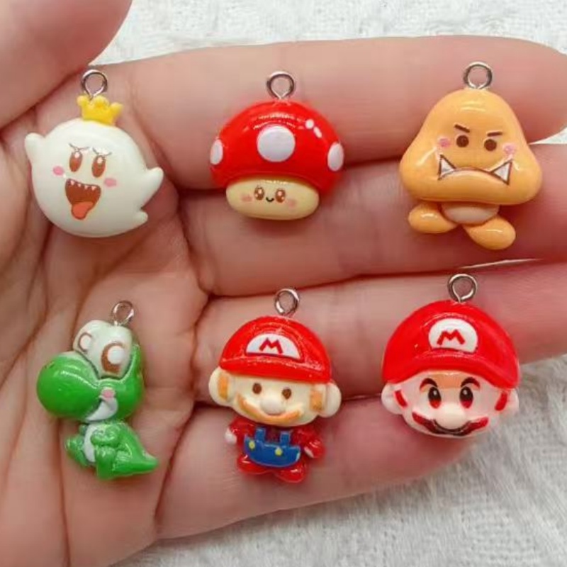 10pcs resin cartoon pendant, D - огляд і ціна Resin Art Love