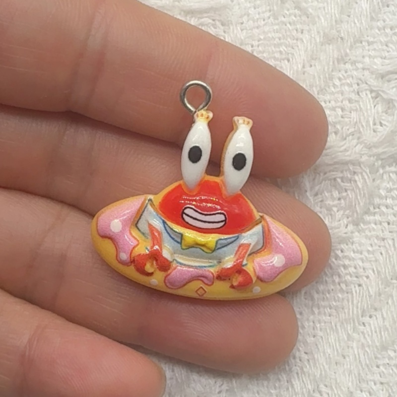 10pcs cartoon resin pendant, D - огляд і ціна Resin Art Love