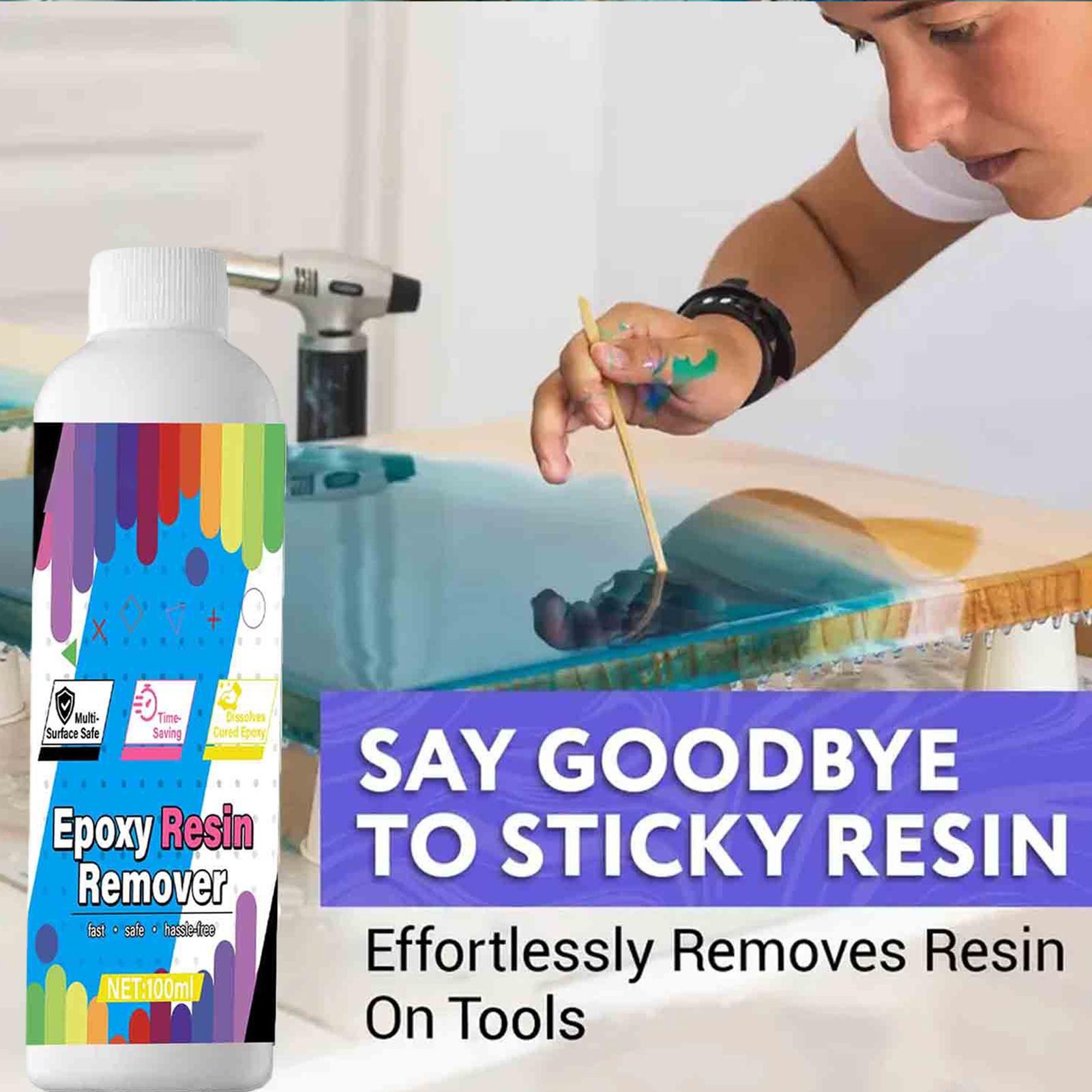 Resin Remover Gel 100ml Epoxy  - огляд і ціна Resin Art Studio