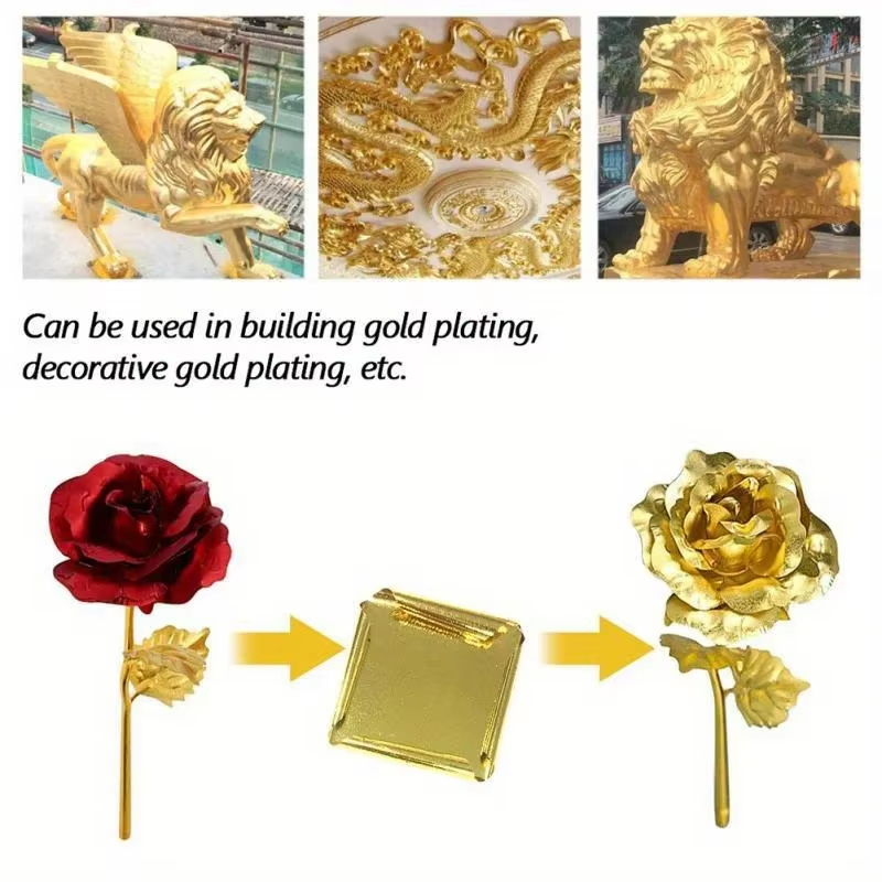 100pcs Imitation Gold Sliver C - огляд і ціна Resin Art For Wedding Gift