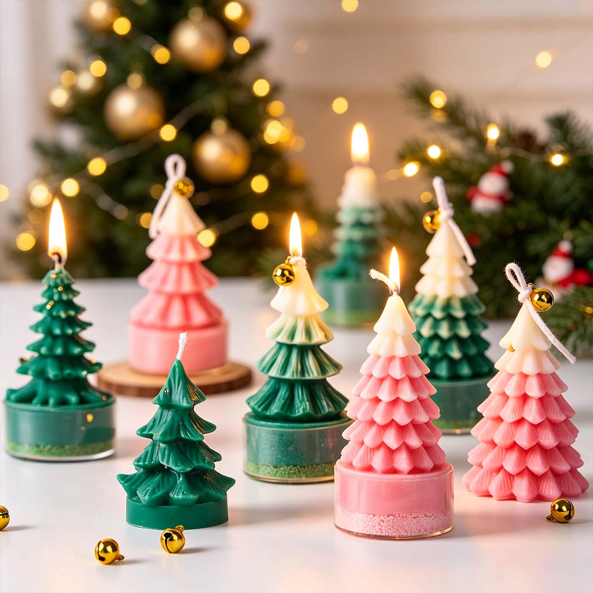 3D Christmas Tree Silicone Can - огляд і ціна Resin Art Tree