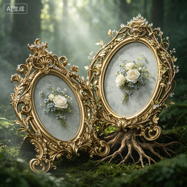 Retro Gold Oval Resin Photo Fr - огляд і ціна Resin Art For Wedding Gift