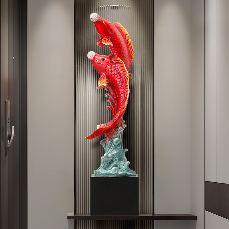 Five-Flavored Fish Sculpture,R - огляд і ціна Resin Art Floor