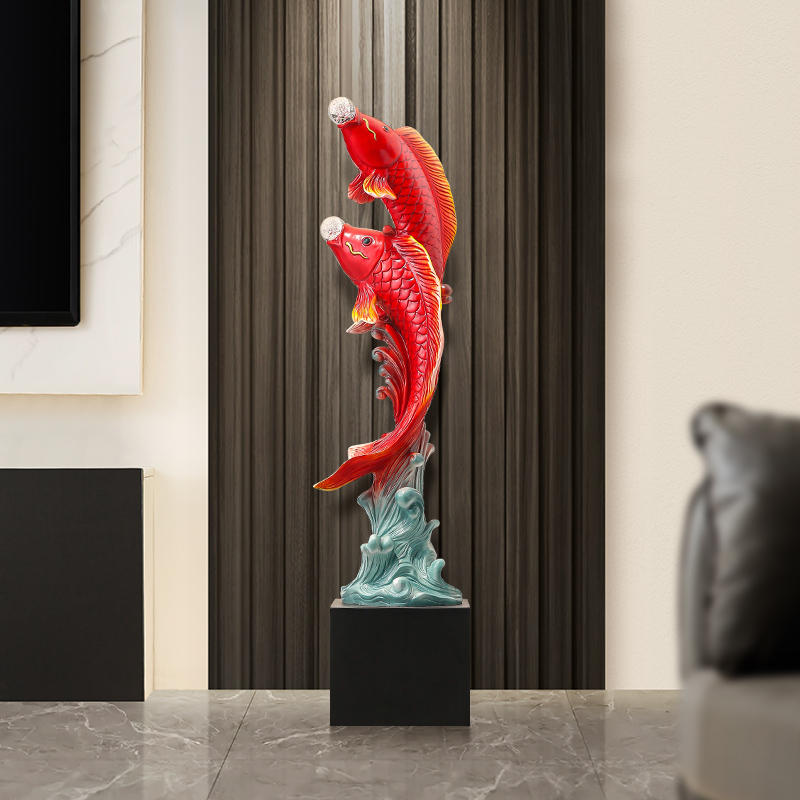 Five-Flavored Fish Sculpture,R - огляд і ціна Resin Art Floor
