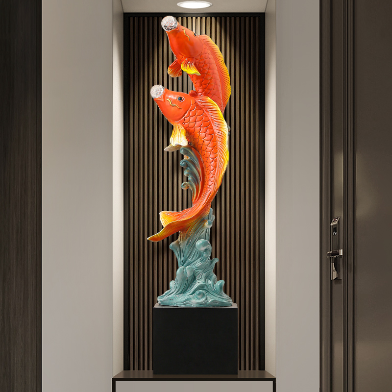 Five-Flavored Fish Sculpture,R - огляд і ціна Resin Art Floor