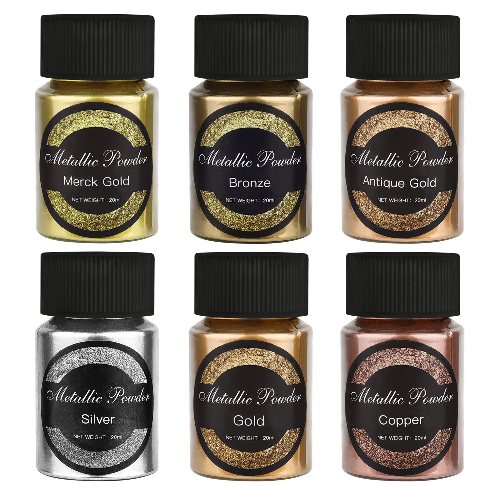 20ml/Bottle Metallic Glitter P - огляд і ціна Glitter Powder Resin