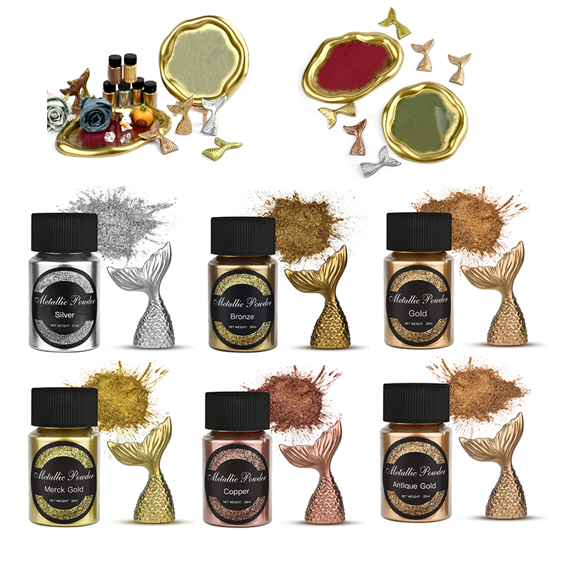 20ml/Bottle Metallic Glitter P - огляд і ціна Glitter Powder Resin