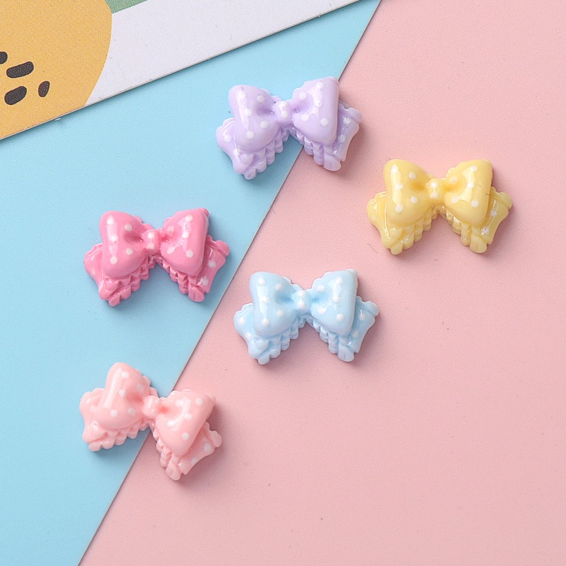 7 Colors Mini Bow Resin Charms - огляд і ціна Resin Art Phone Case