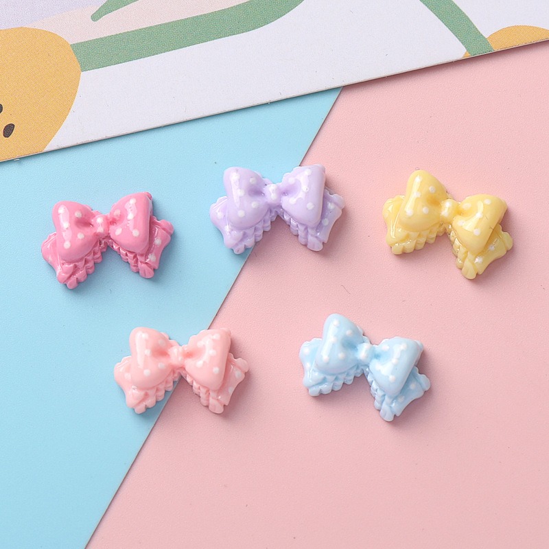 7 Colors Mini Bow Resin Charms - огляд і ціна Resin Art Phone Case