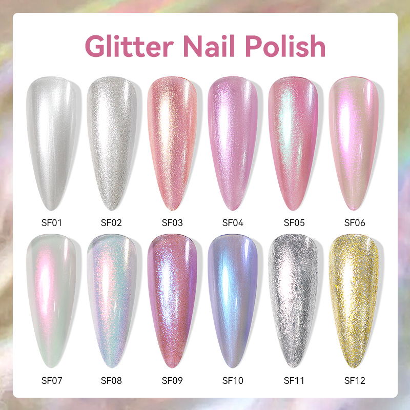 LILYCUTE 7ml 12 Colors Glitter - огляд і ціна Glitter Powder Resin