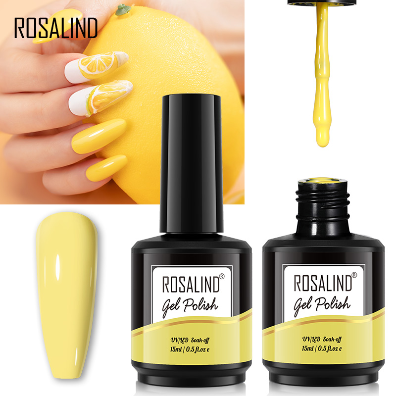 ROSALIND 15ML Glitter Nail Gel - огляд і ціна Glitter Powder Resin