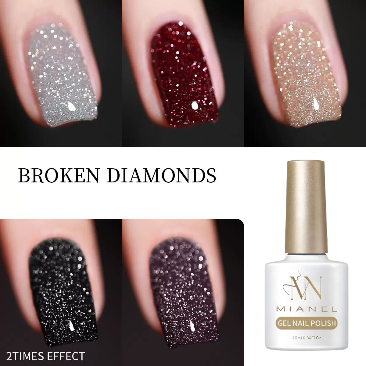 MIANEL 2026 Autumn Gel Nail Po - огляд і ціна Resin Art Use